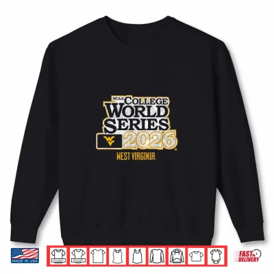 Sweatshirt 2026 College World Series West Virginia Baseball Shirt