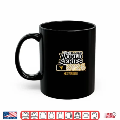 Mug 2026 College World Series West Virginia Baseball Shirt