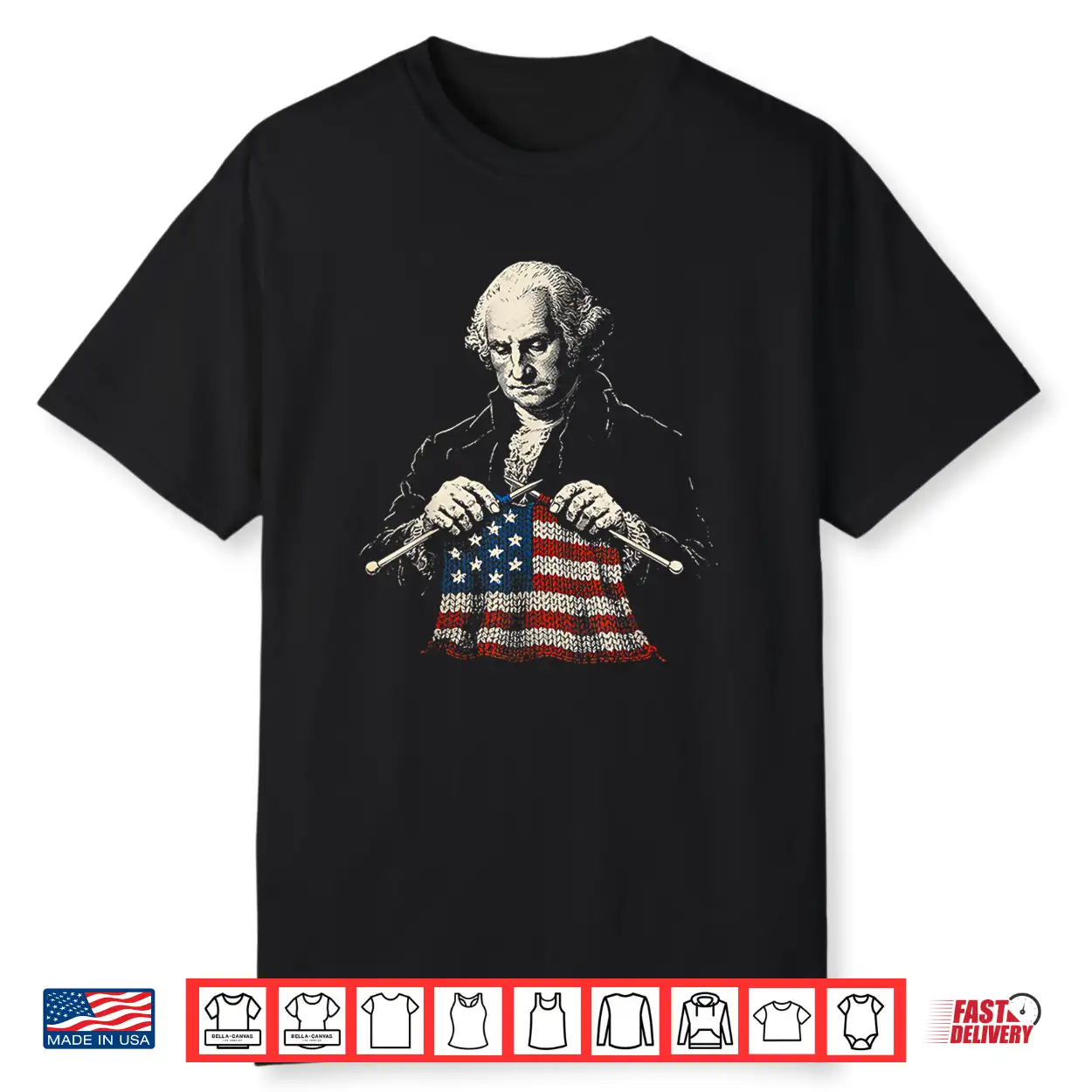 George Washington Knitting Shirt George Washington Knitting Shirt