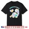 Nonnasaurus Dinosaur Family Relationship Dino Floral Shirt