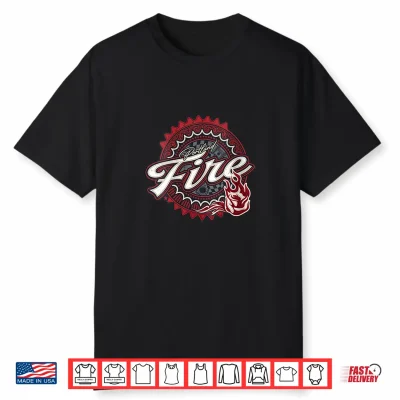 Portland Fire Racing Retro Graphic Shirt