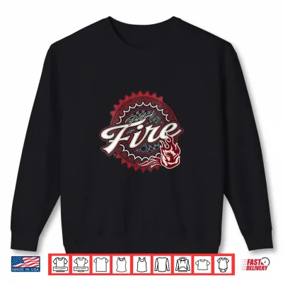 Sweatshirt Portland Fire Racing Retro Graphic Shirt