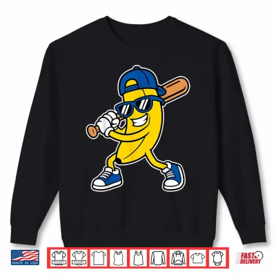 Banana Funny Cartoon Shirt 2 Sweatshirt Banana Funny Cartoon Shirt