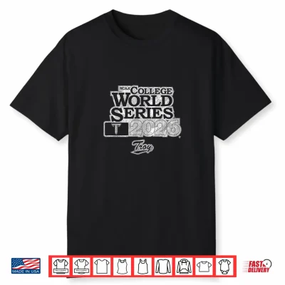 2026 College World Series Troy Trojans Baseball Shirt