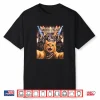 4Th Of July American 1776 2026 Cat Selfie Founding Fathers Shirt