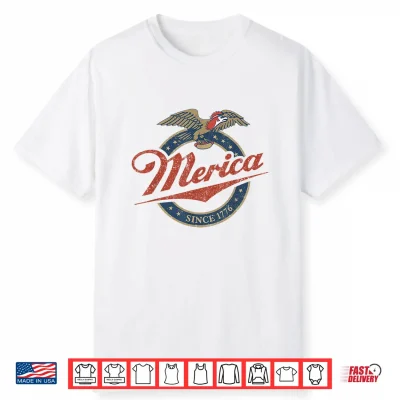 Merica Eagle Mullet Hot Dog Vintage Shirt