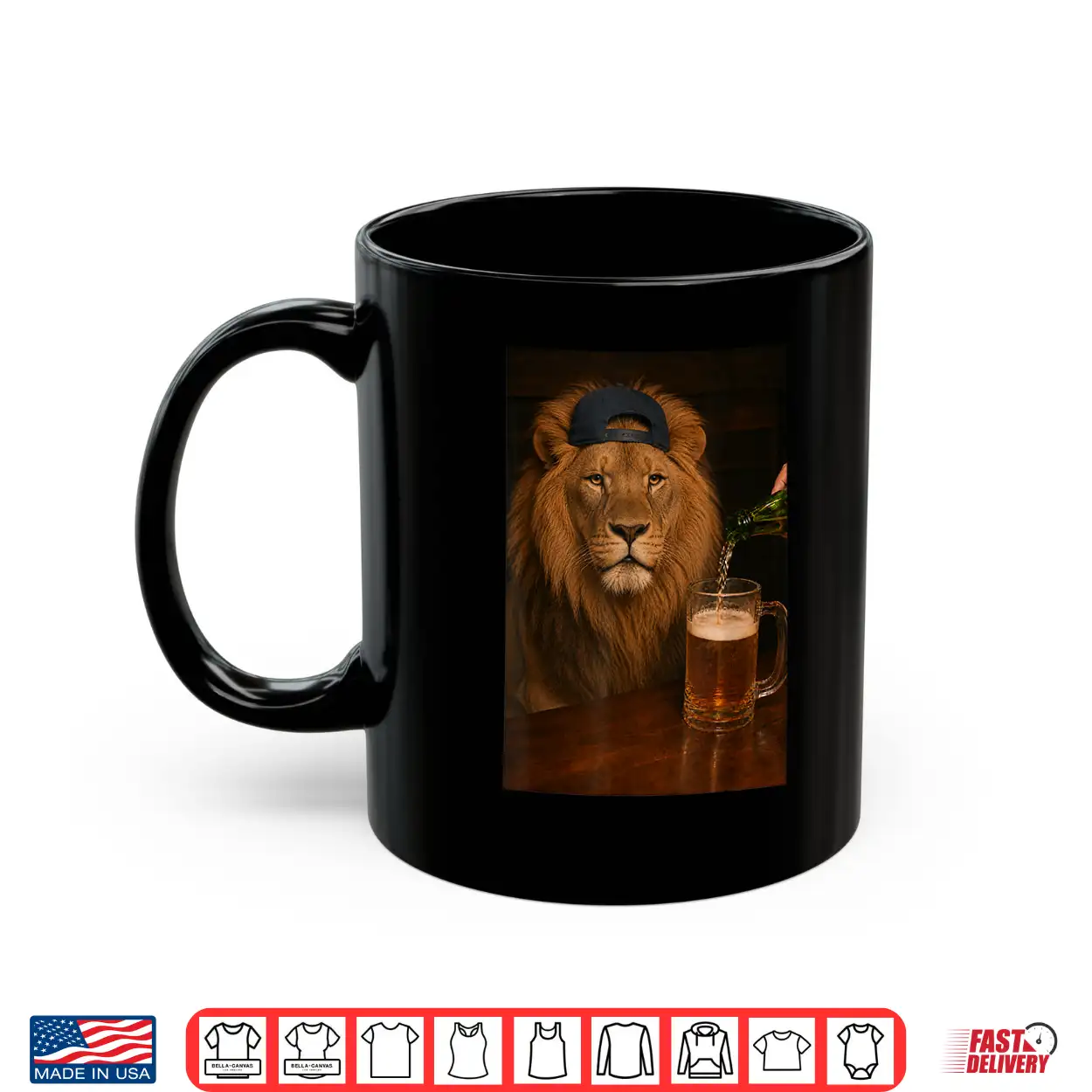 Lion Drinking Beer Funny Fathers Day Animal Meme Shirt Lion Drinking Beer Funny Fathers Day Animal Meme Shirt