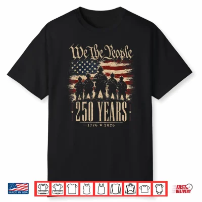 250 Years America Patriotic 4Th Of July 250 Anniversary Usa Shirt
