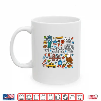 250 Anniversary Usa Patriotic 250 Years American 1776 2026 Shirt 2 Mug 250 Anniversary USA Patriotic 250 Years American 1776 2026 Shirt