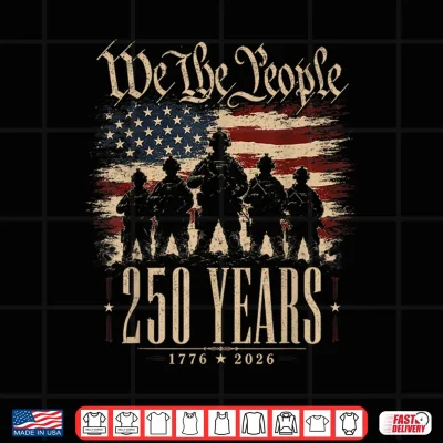 Design 250 Years America Patriotic 4th of July 250 Anniversary USA Shirt