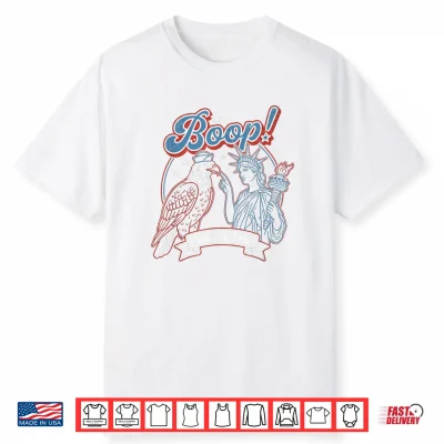 Boop 4Th Of July Retro Eagle Liberty America Vintage Usa Shirt