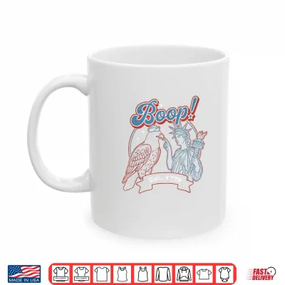 Mug Boop 4th of July Retro Eagle Liberty America Vintage USA Shirt