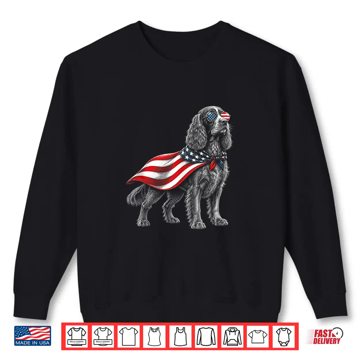 Boykin Spaniel 4Th Of July Us American Flag Dog Patriotic Shirt Boykin Spaniel 4Th Of July Us American Flag Dog Patriotic Shirt
