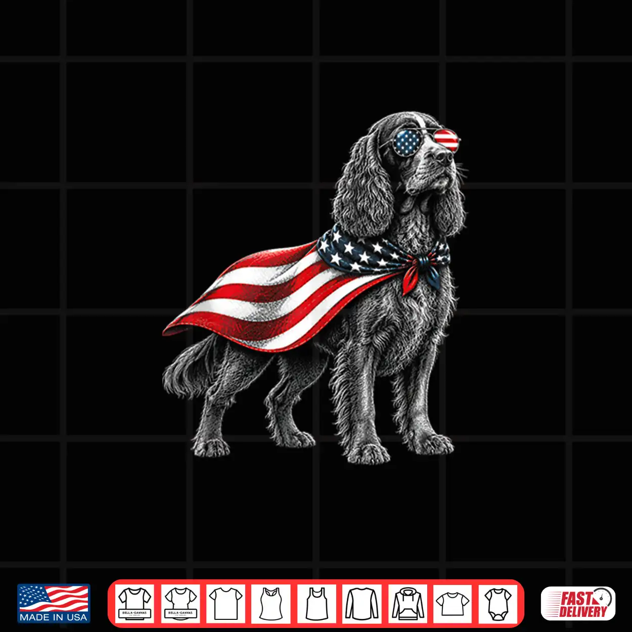 Boykin Spaniel 4Th Of July Us American Flag Dog Patriotic Shirt Boykin Spaniel 4Th Of July Us American Flag Dog Patriotic Shirt