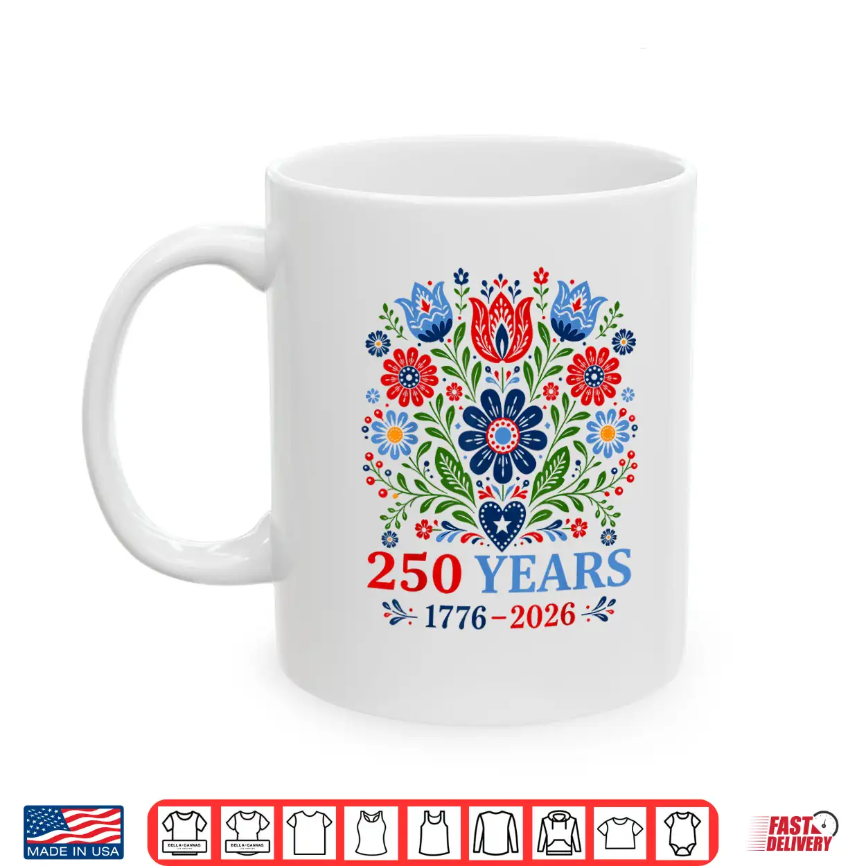 1776 2026 America Anniversary 4Th July Usa Birthday Floral Shirt 1776 2026 America Anniversary 4Th July Usa Birthday Floral Shirt
