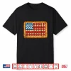 Funny 4Th July Pizza Usa Flag Patriotic Food Men Women Kids Shirt