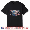 Funny Koala American Usa Flag Memorial Day 4Th Of July Shirt