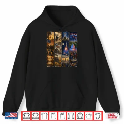 Hoodie USA 250th Anniversary 1776 to 2026 Shirt