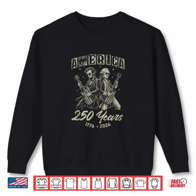 America 250 Lincoln Washington 250Th Anniversary 4Th Of July Shirt 2 Sweatshirt America 250 Lincoln Washington 250th Anniversary 4th of July Shirt
