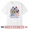 Floral 250Th Anniversary Usa 4Th Of July 250 Years America Shirt