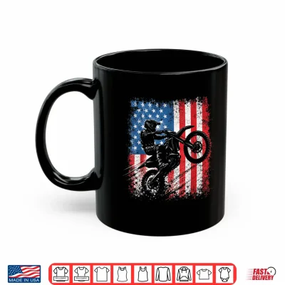Mug Dirt Bike Shirts for Men Boys Kids Gear Motocross Dirtbike Shirt