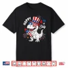 Funny 4Th Of July T Rex Dino Dinosaur Patriotic Toddler Boys Shirt
