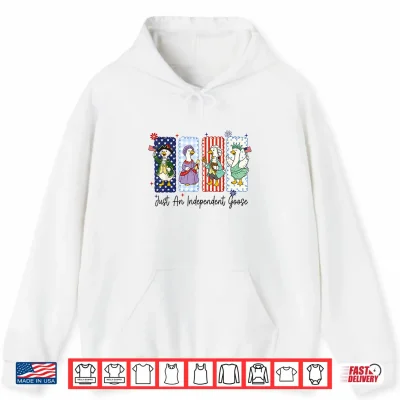 Hoodie Funny Goose 4th of July Patriotic USA Independent Day Meme Shirt