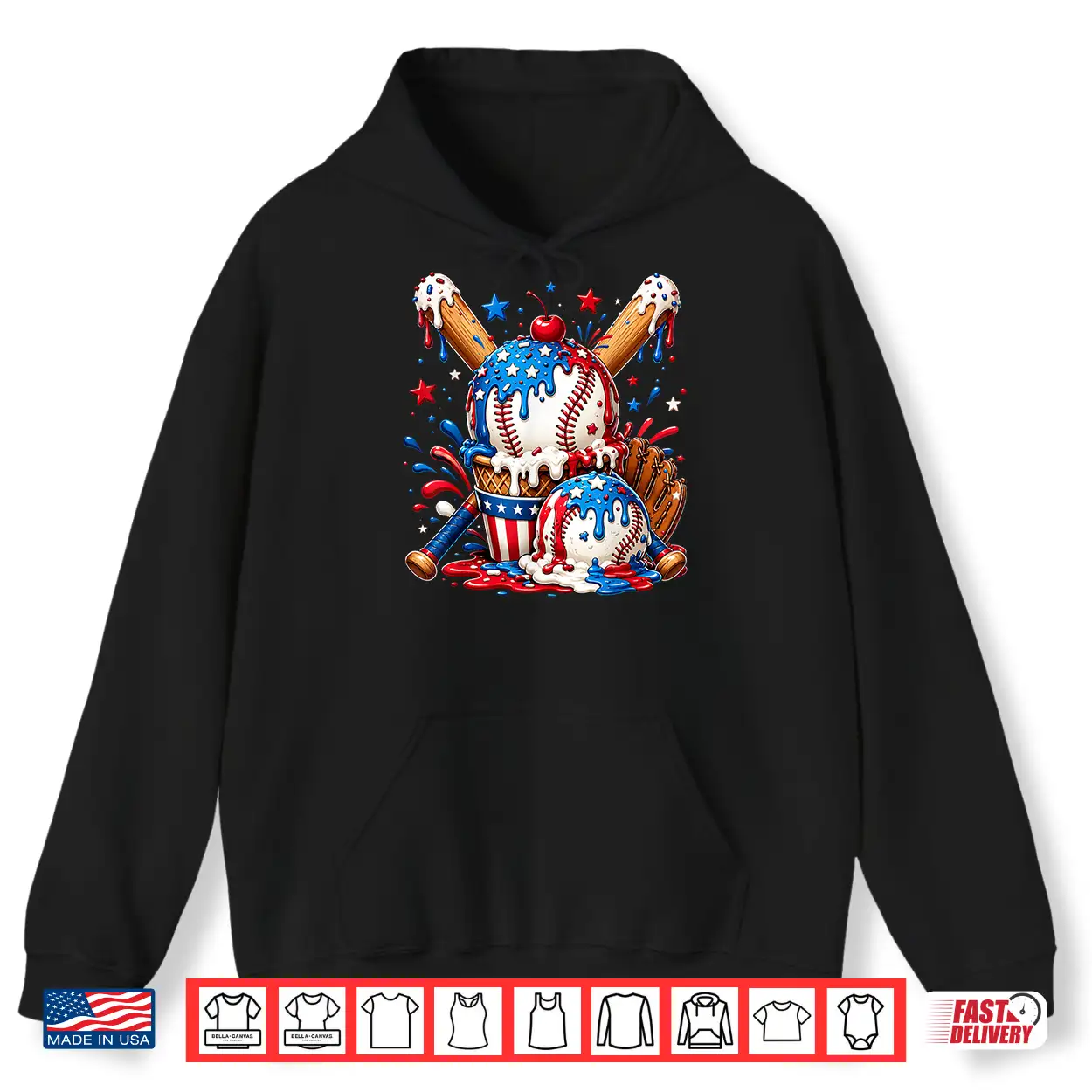 Vintage Baseball Patriotic 4Th Of July Shirt Vintage Baseball Patriotic 4Th Of July Shirt