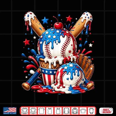 Vintage Baseball Patriotic 4Th Of July Shirt 4 Design Vintage Baseball Patriotic 4th of July Shirt