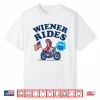 4Th Of July Funny Hot Dog Wiener Rides Shirt