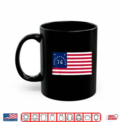 Mug Bennington Flag 76 American Patriot 1776 4th of July USA Shirt