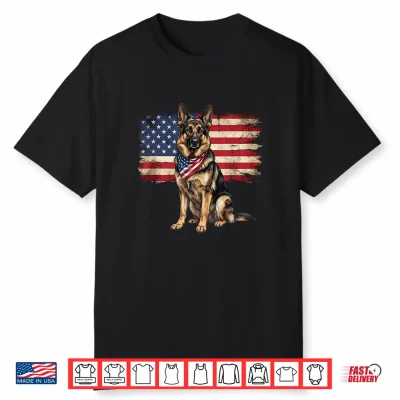 Funny Liberal Usa Flag Inspired Patriotic American Dog Lover Shirt