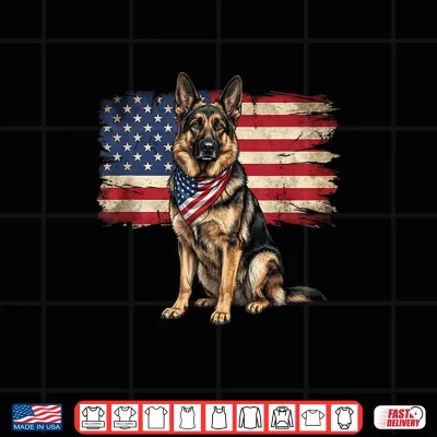Design Funny Liberal USA Flag Inspired Patriotic American Dog Lover Shirt