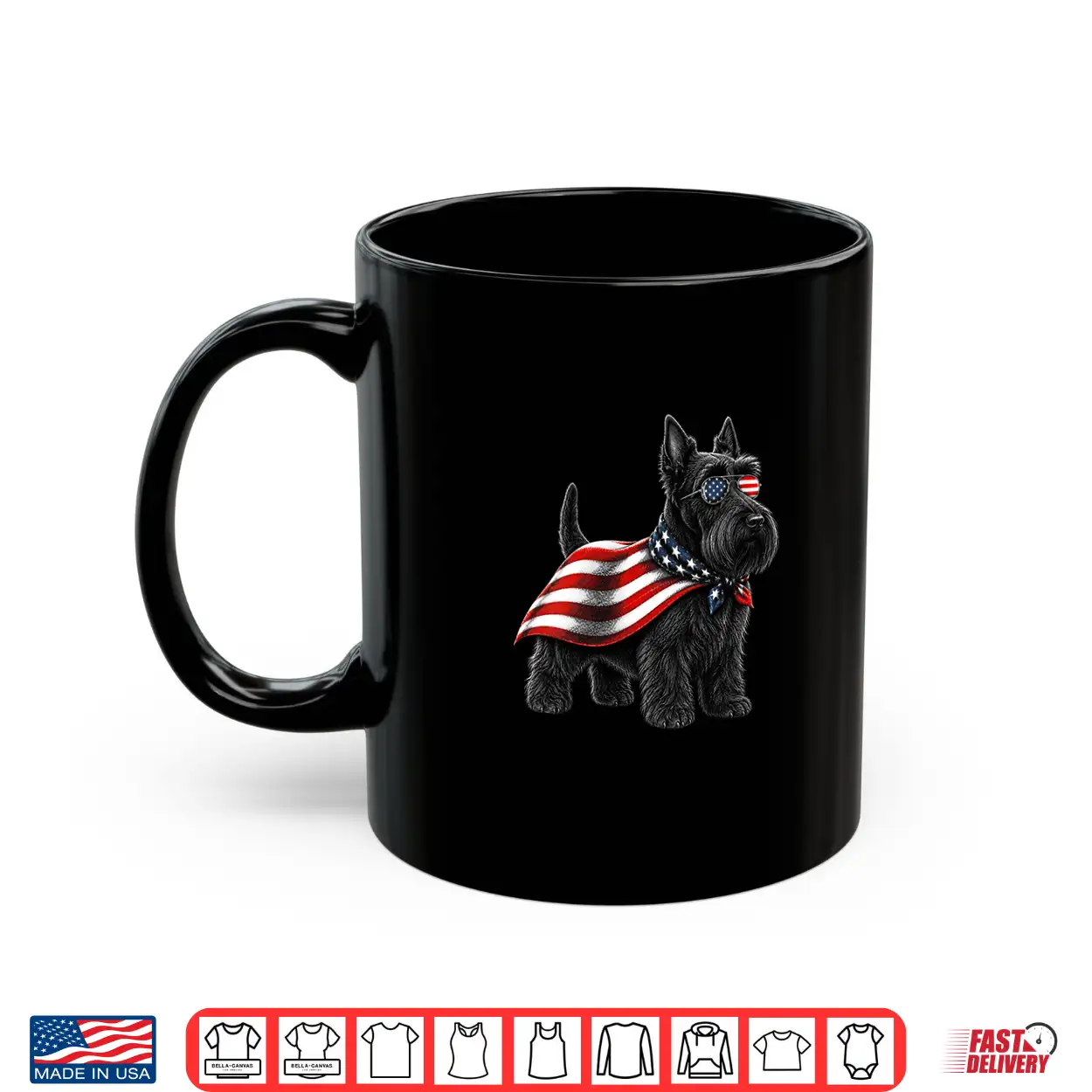 Scottish Terrier 4Th Of July Us American Flag Dog Patriotic Shirt Scottish Terrier 4Th Of July Us American Flag Dog Patriotic Shirt