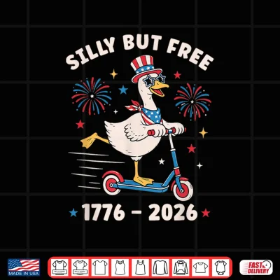 Design Silly Goose Shirt 4th of July Funny Fourth of July Men Women Shirt