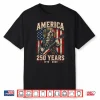 250 Years America Beagle Patriotic Usa Freedom 4Th Of July Shirt