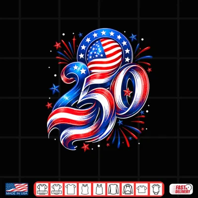 Design 250 American Years 1776 2026 250th Anniversary USA Flag Premium Tri Blend Shirt