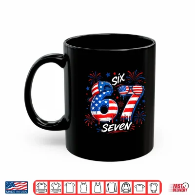 4Th Of July Funn 67 Six Seven Meme Patriotic Men Women Kid Shirt 3 Mug 4th of July Funn 67 Six Seven Meme Patriotic Men Women Kid Shirt