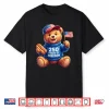Cute Patriotic Teddy Bear 250 Years Of Freedom 4Th Of July Performance Shirt