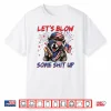 Funny Raccoon Let’S Blow Some Shit Up 4Th Of July Hot Dog Shirt