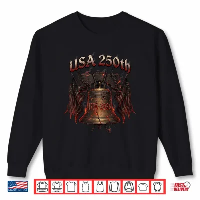 Sweatshirt USA 250th Anniversary 1776 to 2026 Liberty Bell Shirt