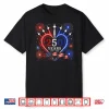 4Th Of July American Flag 250 Years Of Freedom Heart Jets Shirt