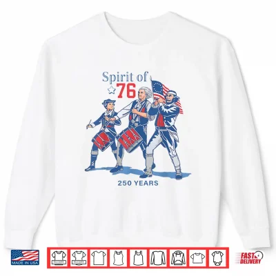Sweatshirt 250 Years America 250th Anniversary 1776 2026 4th of July Shirt