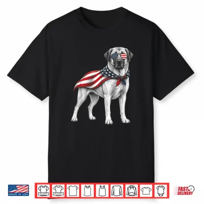 Anatolian Shepherd 4Th Of July Us American Flag Patriotic Shirt