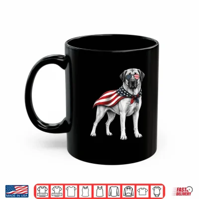 Mug Anatolian Shepherd 4th of July US American Flag Patriotic Shirt