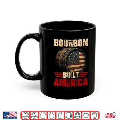 Bourbon Vintage Built America 1776 2026 Patriotic Whiskey Shirt 3 Mug Bourbon Vintage Built America 1776 2026 Patriotic Whiskey Shirt