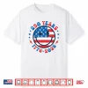 Groovy Smile Face 250 Years 1776 2026 American Flag 4Th July Shirt