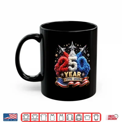 Kids 4Th Of July 250 Year Patriotic Red White Usa 250Th Shirt 3 Mug Kids 4th of July 250 Year Patriotic Red White USA 250th Shirt