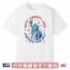 Mens Retro Funny 4Th Of July With Liberty And Justice For All Performance Shirt