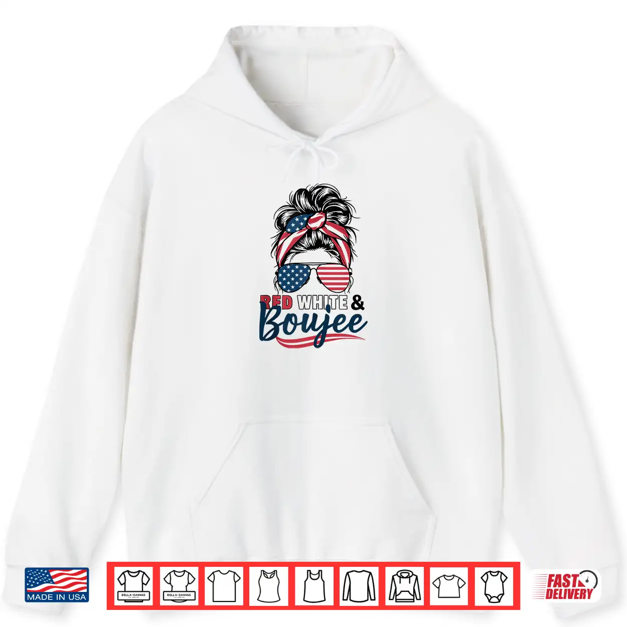 Red White And Boujee Shirt Funny 4Th Of July Tee Shirt Red White And Boujee Shirt Funny 4Th Of July Tee Shirt